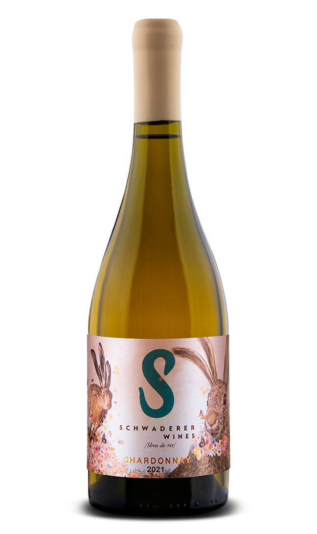 Chardonnay 2021 - Botella de Vino Blanco - Schwaderer Wines