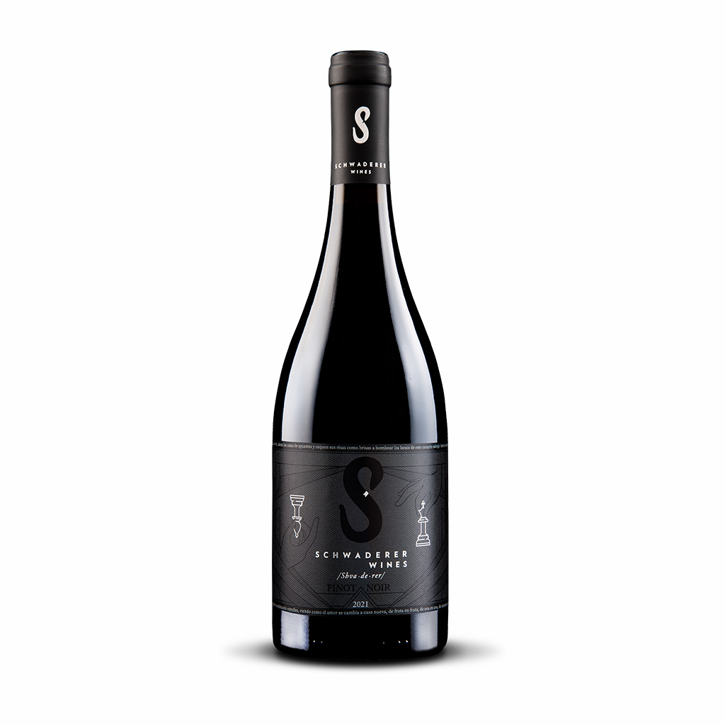 Pinot Noir 2021 - Botella de vino tinto - Schwaderer Wines