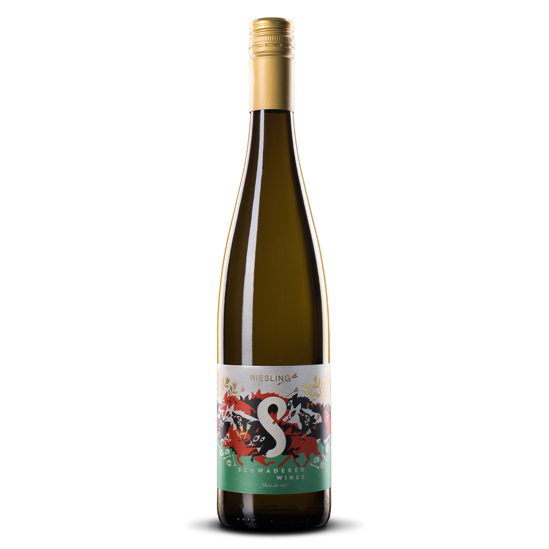 Riesling 2022 - Botella de vino blanco - Schwaderer Wines