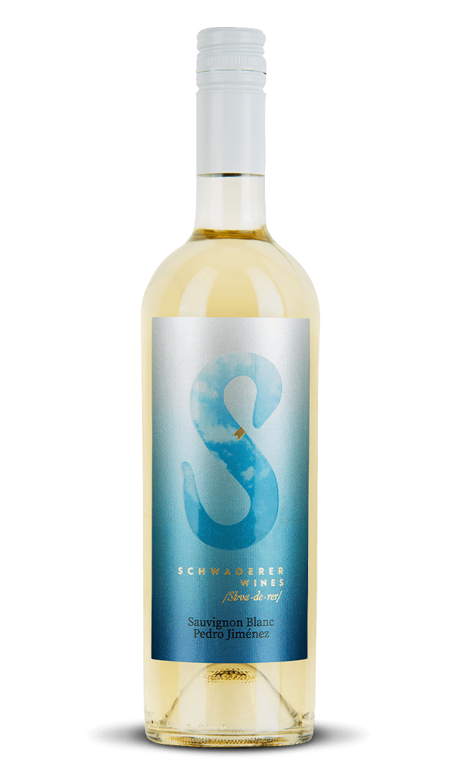 Sauvignon Blanc Pedro Jiménez 2022 - Vino Blanco en Copa - Schwaderer Wines